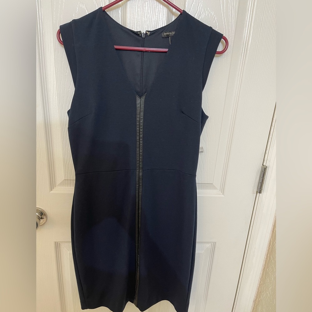 Banana Rebublic, navy blue dress
